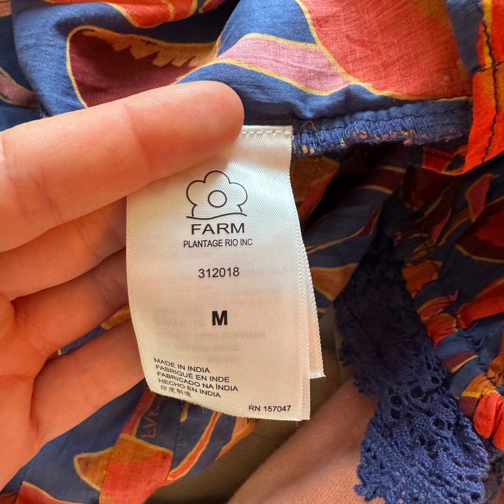 FARM Rio Multicolor Ruffled Blouse - Picture 7 of 7